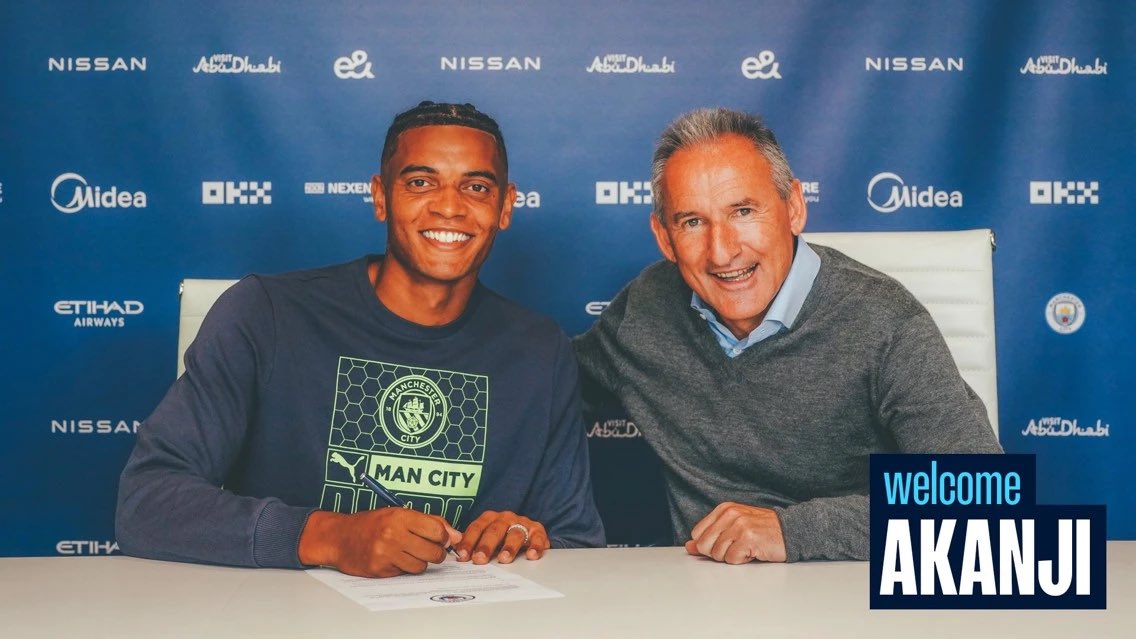 Manchester City Confirm Akanji Signing From Dortmund For £15m Manchester City Confirm Akanji Signing From Dortmund For £15m