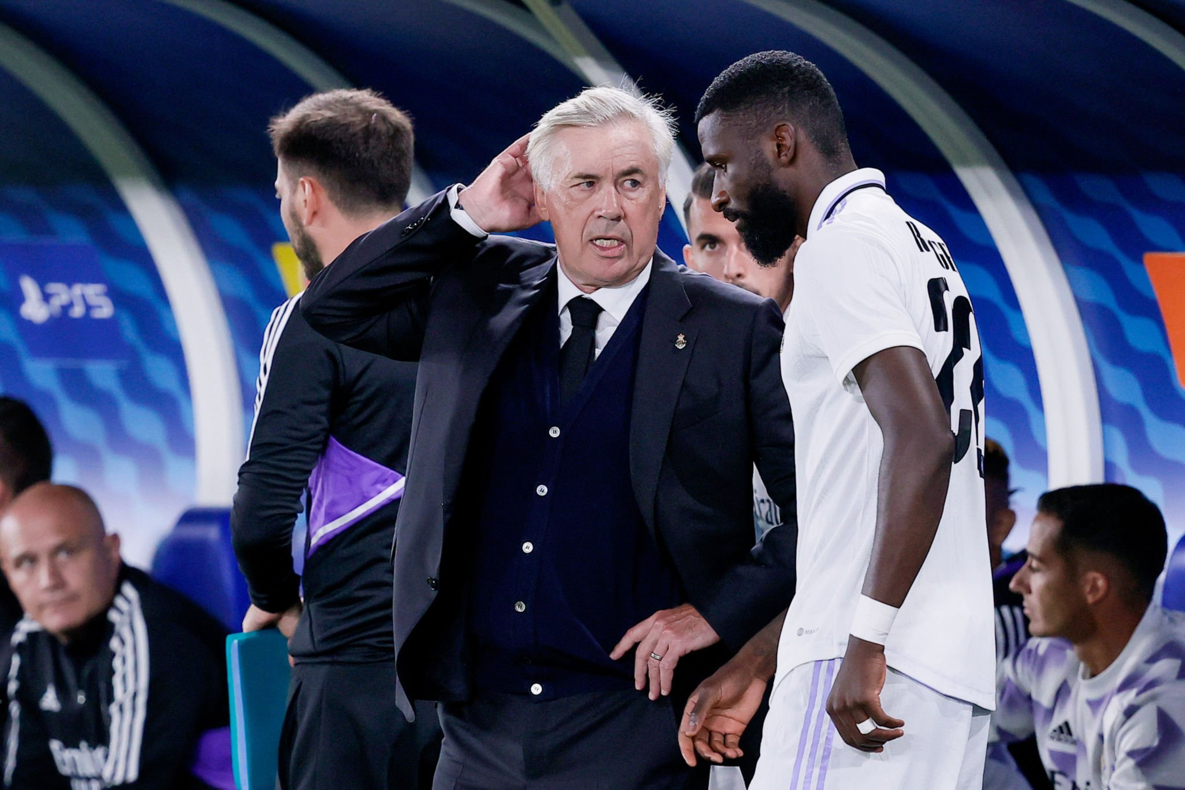 Working With Ancelotti At Real Madrid Is “Wonderful”, Antonio Rudiger Says Working With Ancelotti At Real Madrid Is “Wonderful”, Antonio Rudiger Says