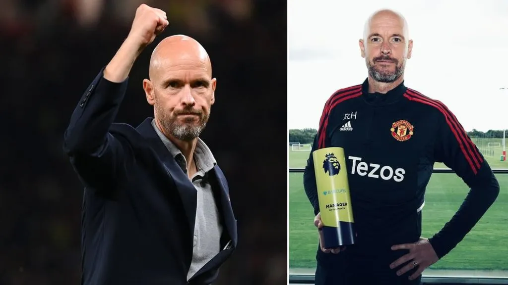 Erik ten Hag Wins Premier League Manager Of The Month Erik ten Hag Wins Premier League Manager Of The Month