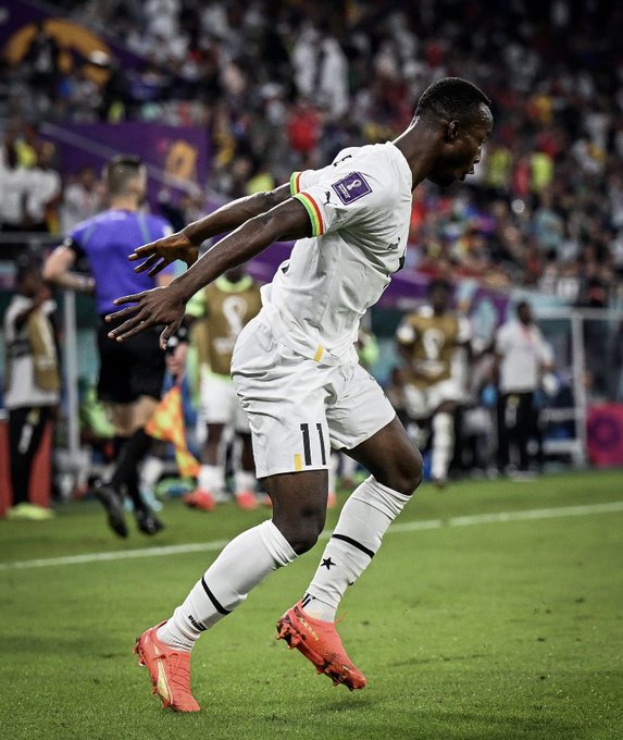 Cristiano Ronaldo Not Impressed As Ghana’s Osman Bukari Copies Famous Celebration Cristiano Ronaldo Not Impressed As Ghana’s Osman Bukari Copies Famous Celebration