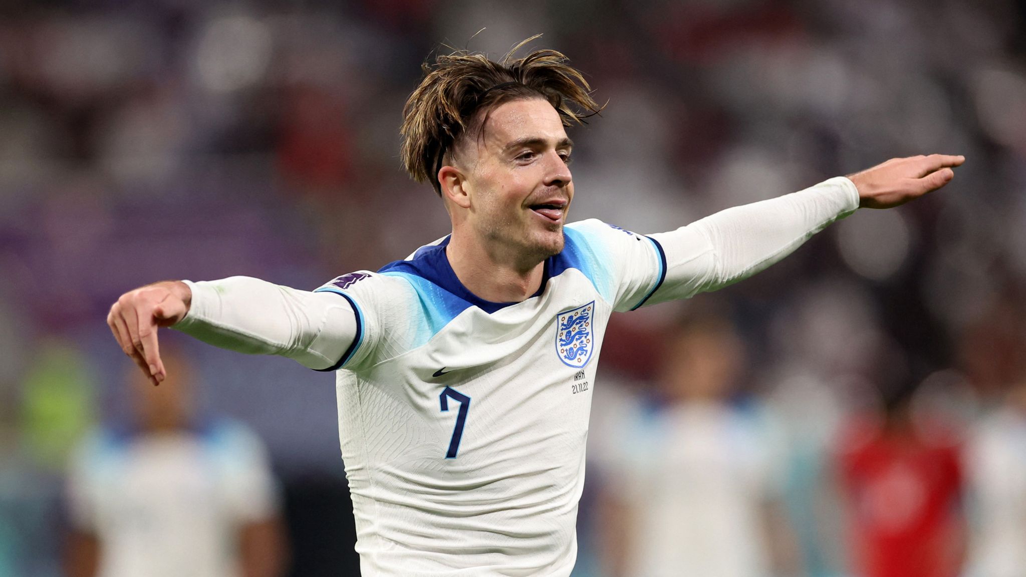Jack Grealish Keeps World Cup Goal Celebration Promise To Young Fan Jack Grealish Keeps World Cup Goal Celebration Promise To Young Fan