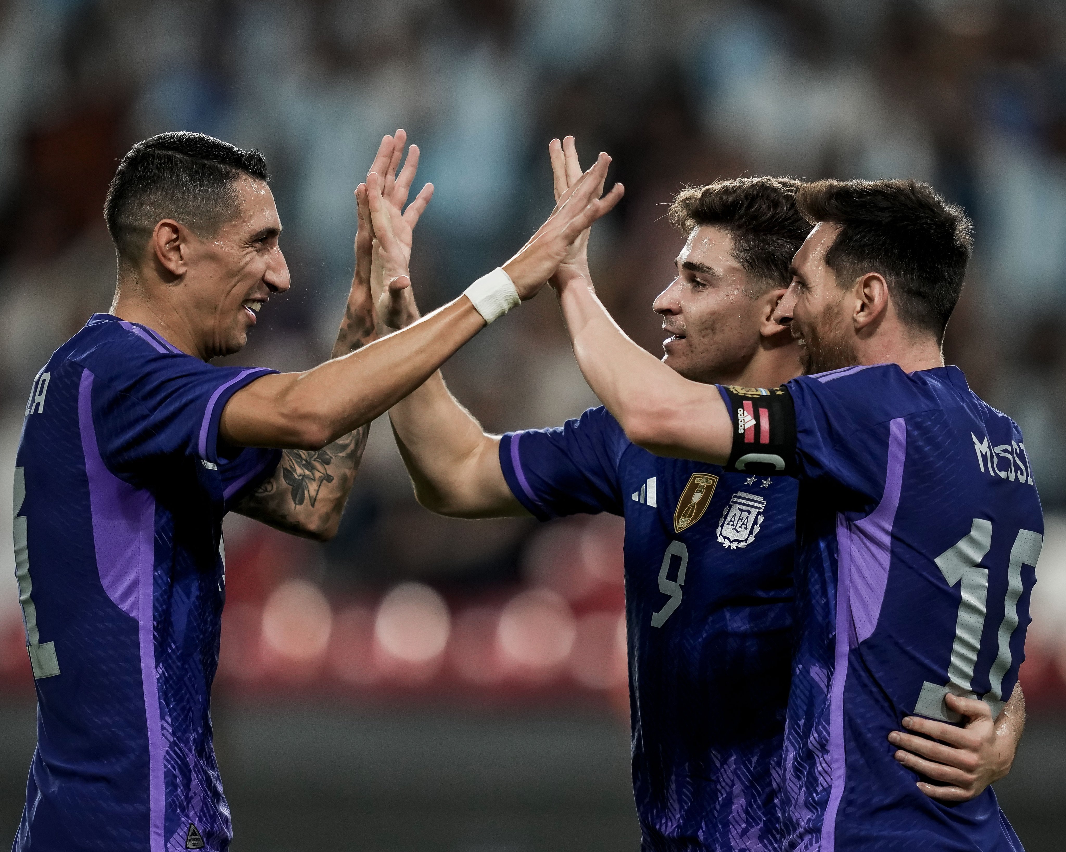 Argentina Arrive In Qatar Ahead Of World Cup, Win 5-0 In Pre-Match Argentina Arrive In Qatar Ahead Of World Cup, Win 5-0 In Pre-Match