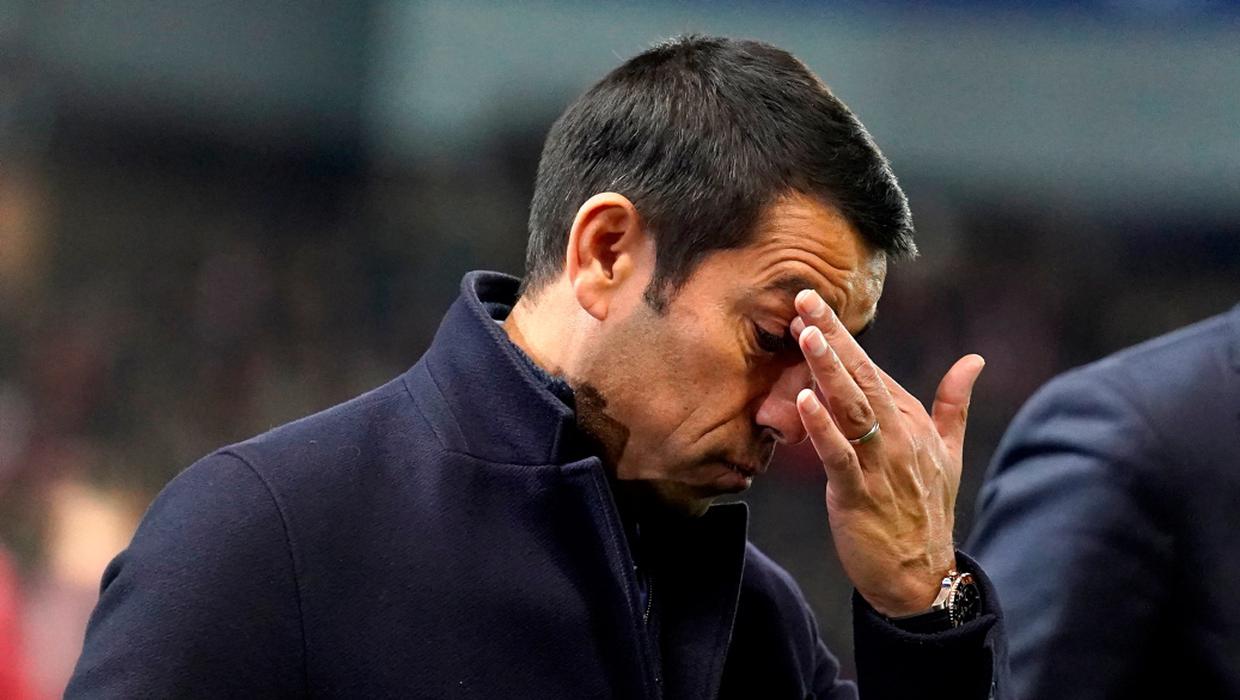 Rangers Sack Manager Giovanni van Bronckhorst Rangers Sack Manager Giovanni van Bronckhorst