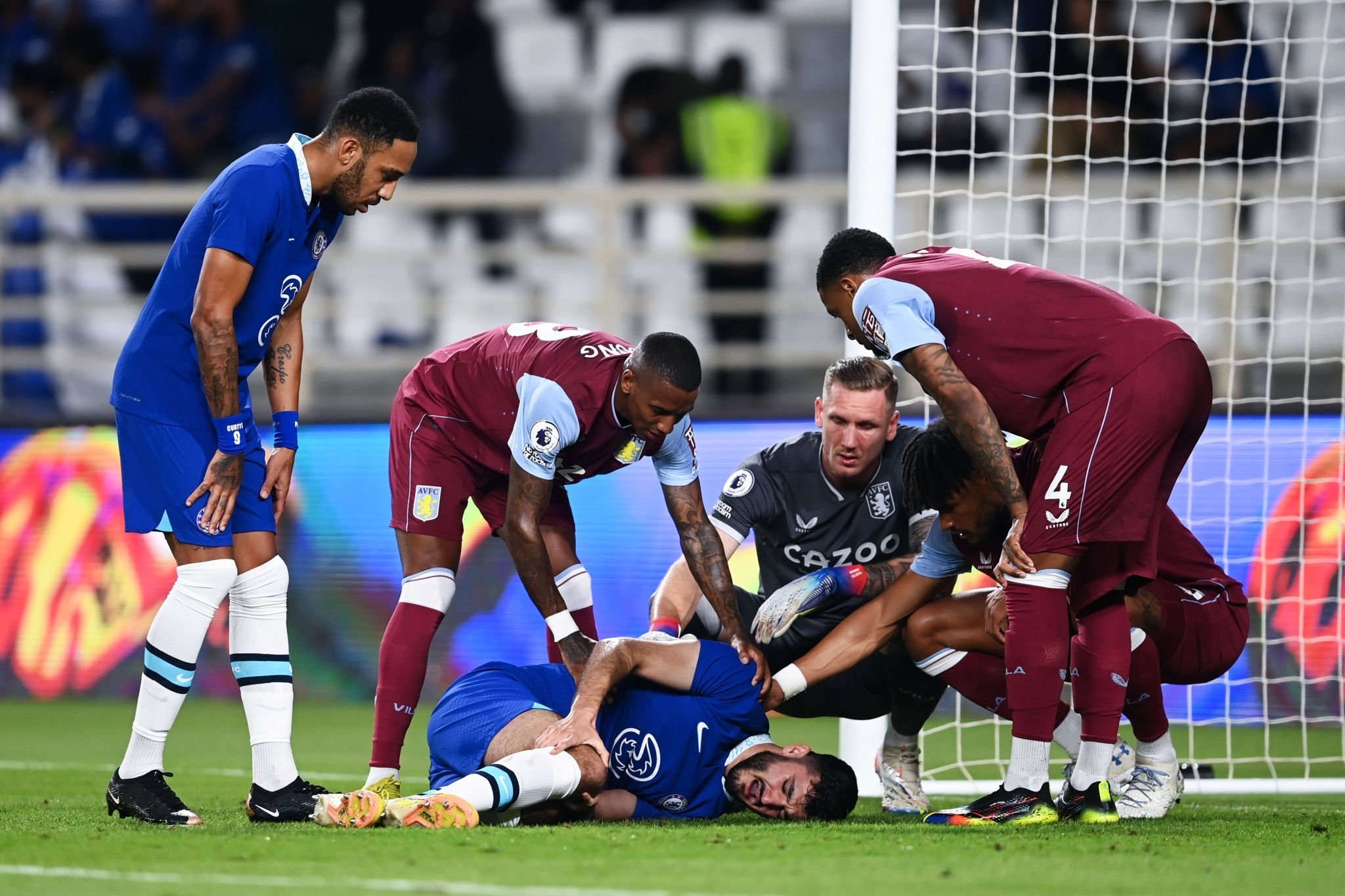 Armando Broja Stretchered Off With Knee Injury In Friendly Game