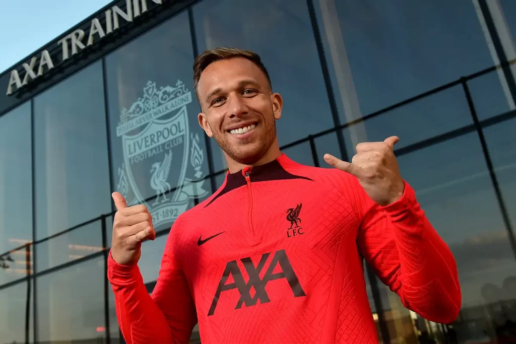 Liverpool Midfielder Arthur Melo Set To Return From Injury Liverpool Midfielder Arthur Melo Set To Return From Injury