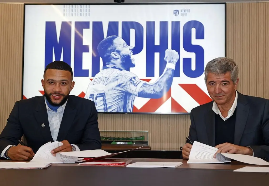Atletico Madrid Sign Memphis Depay From Barcelona In €4m Deal Atletico Madrid Sign Memphis Depay From Barcelona In €4m Deal