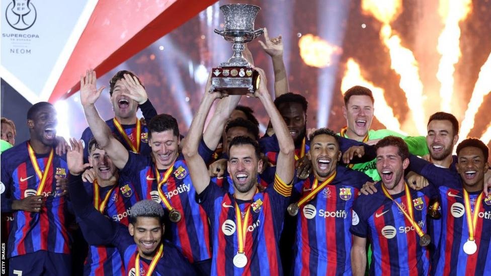 Barcelona Set For Financial Boost Following Spanish Super Cup Win Barcelona Set For Financial Boost Following Spanish Super Cup Win