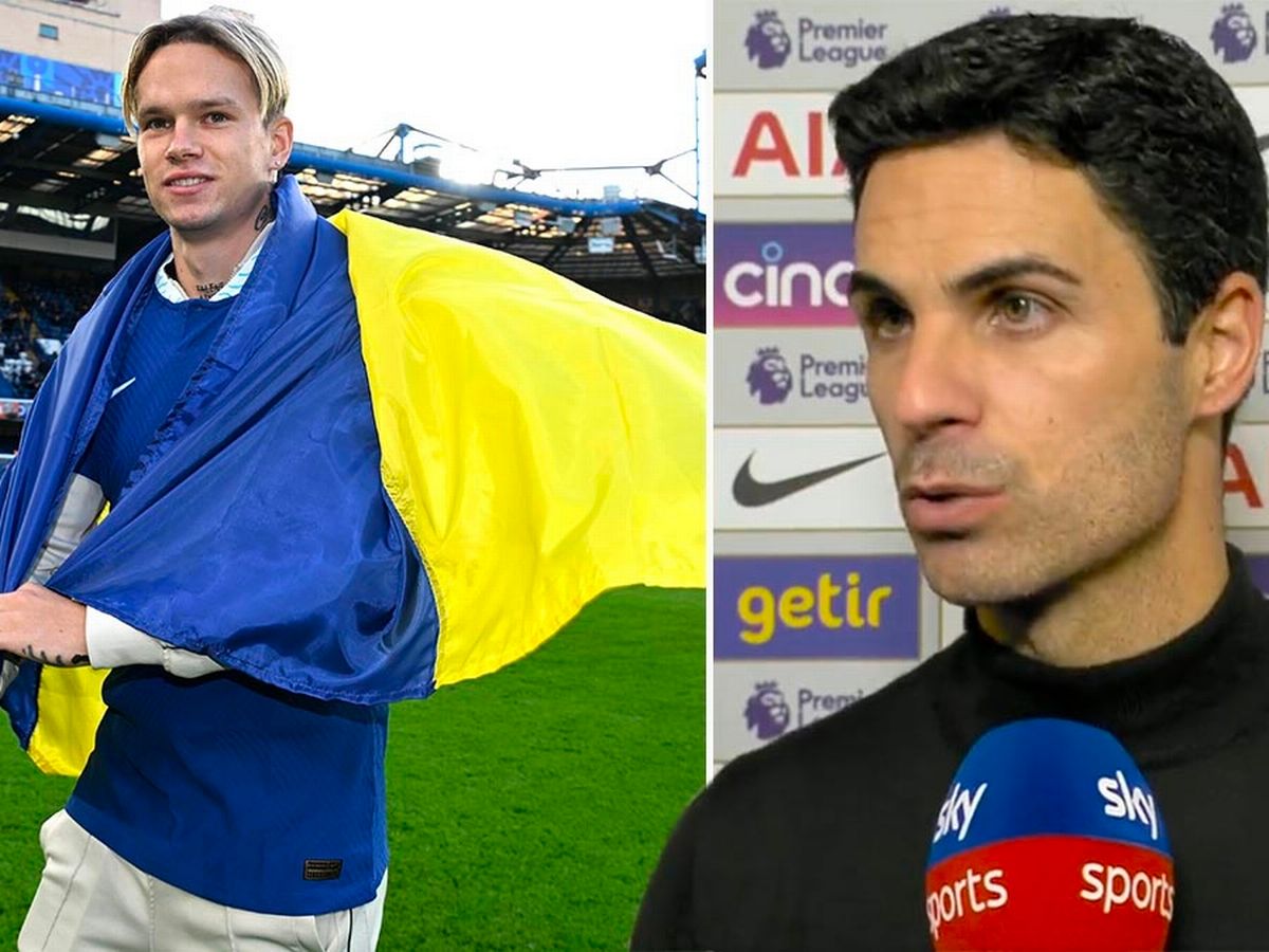 Mikel Arteta Reacts To Mykhailo Mudryk Move To Chelsea Mikel Arteta Reacts To Mykhailo Mudryk Move To Chelsea