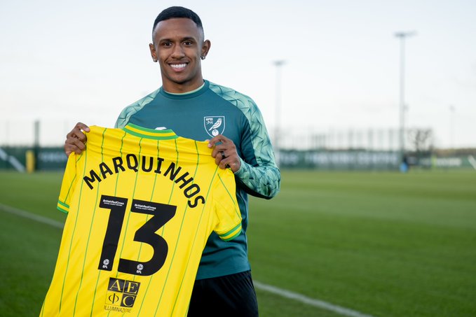 OFFICIAL: Norwich City Sign Marquinhos On Loan From Arsenal OFFICIAL: Norwich City Sign Marquinhos On Loan From Arsenal