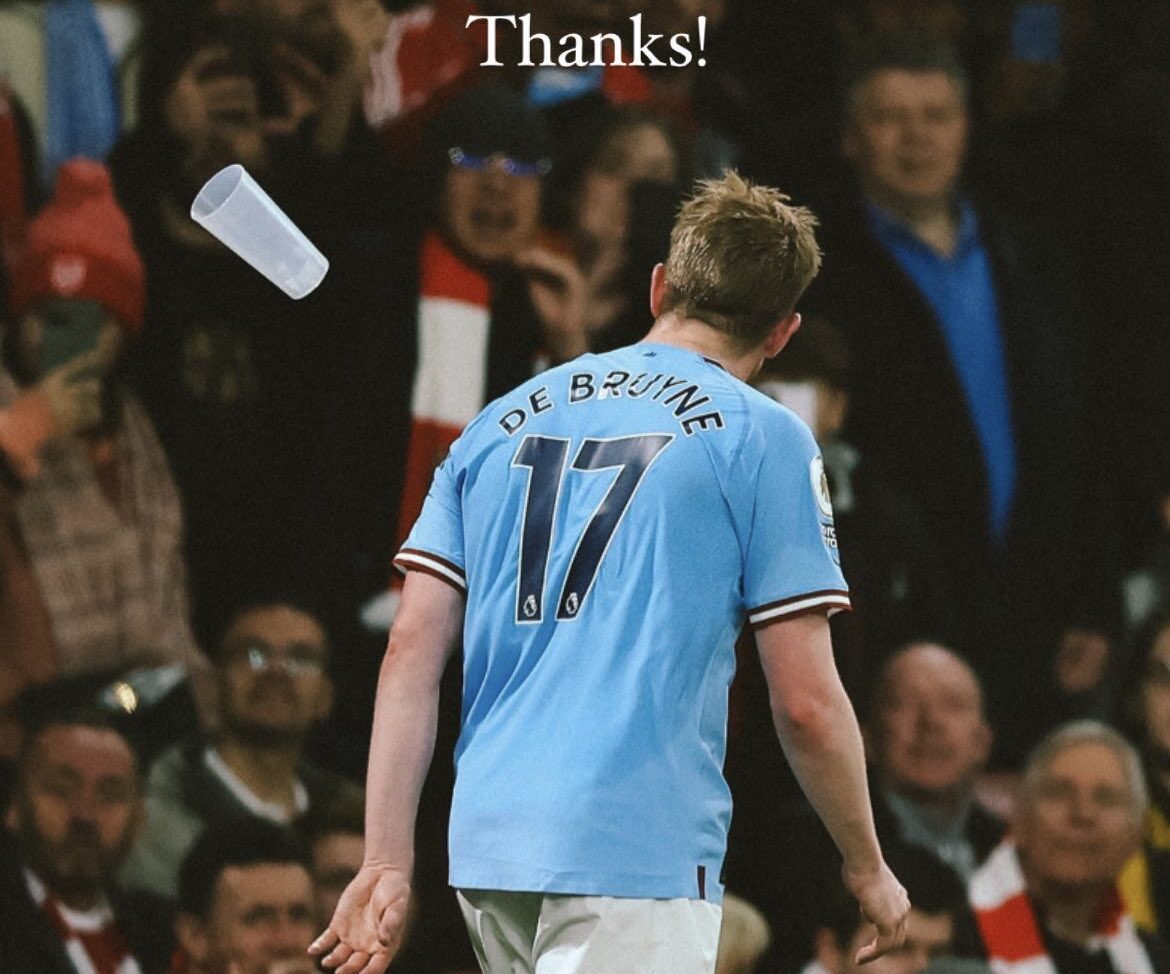 Kevin De Bruyne Mocks Arsenal Fans Following 3-1 Emirates Win Kevin De Bruyne Mocks Arsenal Fans Following 3-1 Emirates Win