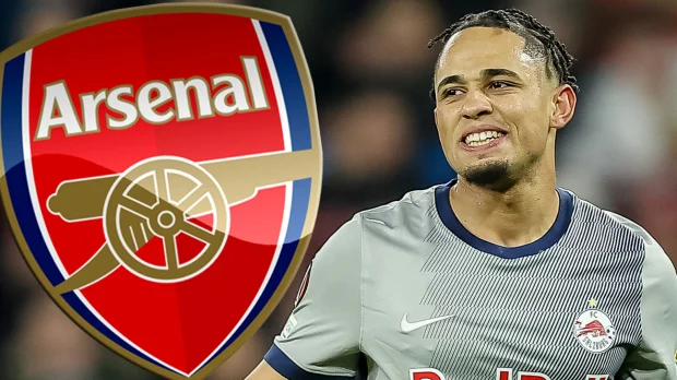 Arsenal Enter Race To sign Red Bull Salzburg’s Noah Okafor Arsenal Enter Race To sign Red Bull Salzburg’s Noah Okafor