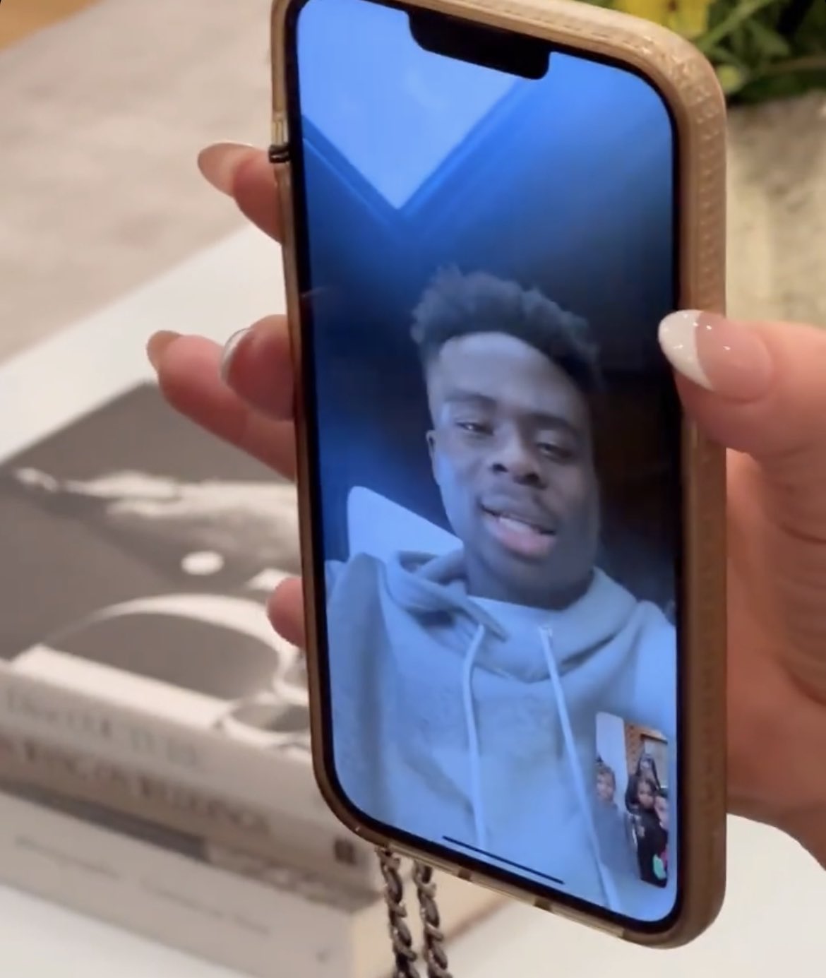 Declan Rice Welcomes Bukayo Saka to England Camp With Kim Kardashian FaceTime Joke Declan Rice Welcomes Bukayo Saka to England Camp With Kim Kardashian FaceTime Joke