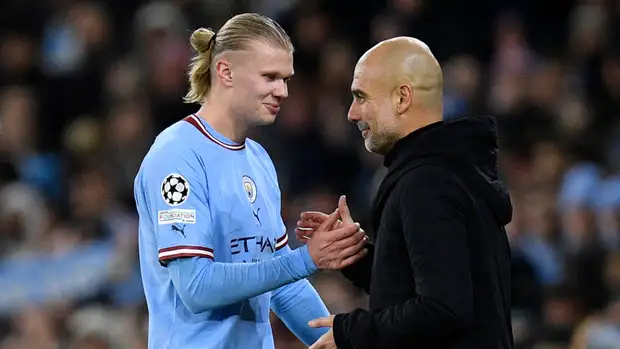 Guardiola Reveals Why He Denies Haaland A Double Hat-trick Guardiola Reveals Why He Denies Haaland A Double Hat-trick