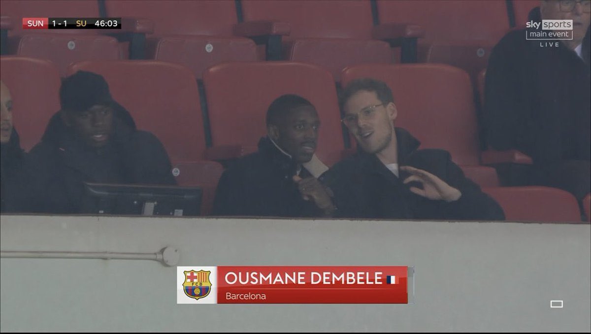 Why Was Ousmane Dembele At Sheffield United’s Game With Sunderland? Why Was Ousmane Dembele At Sheffield United’s Game With Sunderland?