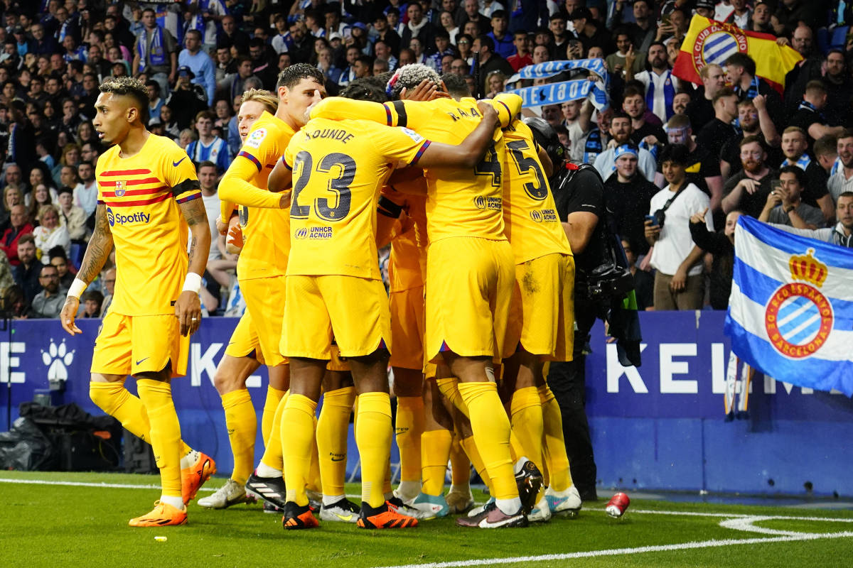 Barcelona Seal Laliga Title With Win Over Rivals Espanyol Barcelona Seal Laliga Title With Win Over Rivals Espanyol