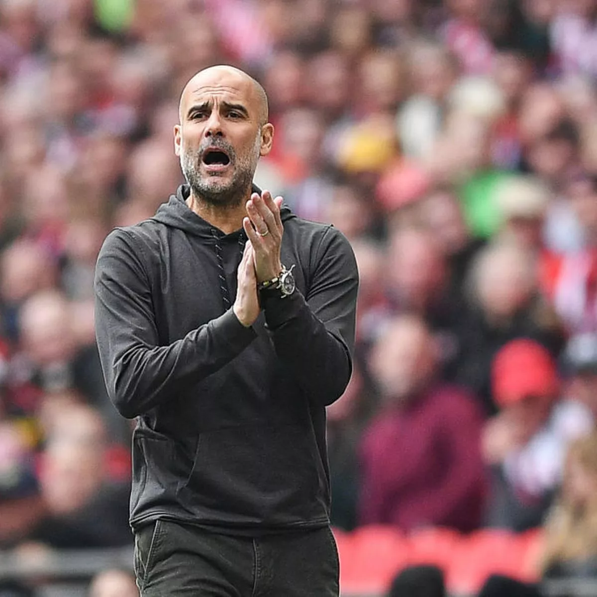 Guardiola Adamant He Won’t Think About Winning The Treble Unless Man City Win The FA Cup Guardiola Adamant He Won’t Think About Winning The Treble Unless Man City Win The FA Cup