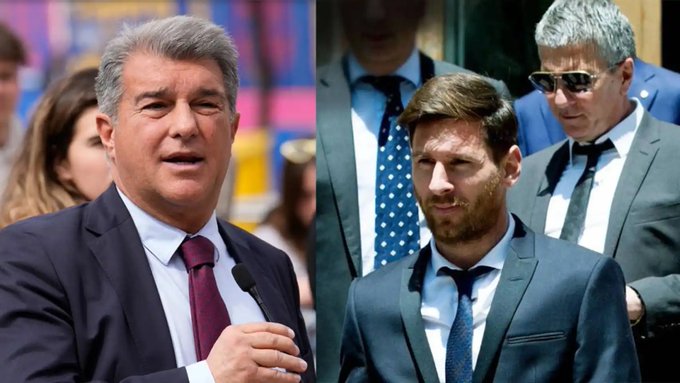 Barcelona President Joan Laporta Reveals The Club Are Still Paying Lionel Messi Barcelona President Joan Laporta Reveals The Club Are Still Paying Lionel Messi