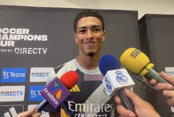 Jude Bellingham Makes Peace With Lisandro Martinez After On-Pitch Scuffle Jude Bellingham Makes Peace With Lisandro Martinez After On-Pitch Scuffle