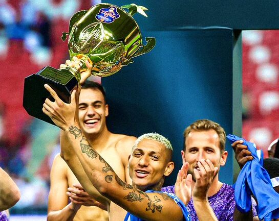 Richarlison Seals Tottenham Win With Hat-Trick In Singapore Richarlison Seals Tottenham Win With Hat-Trick In Singapore