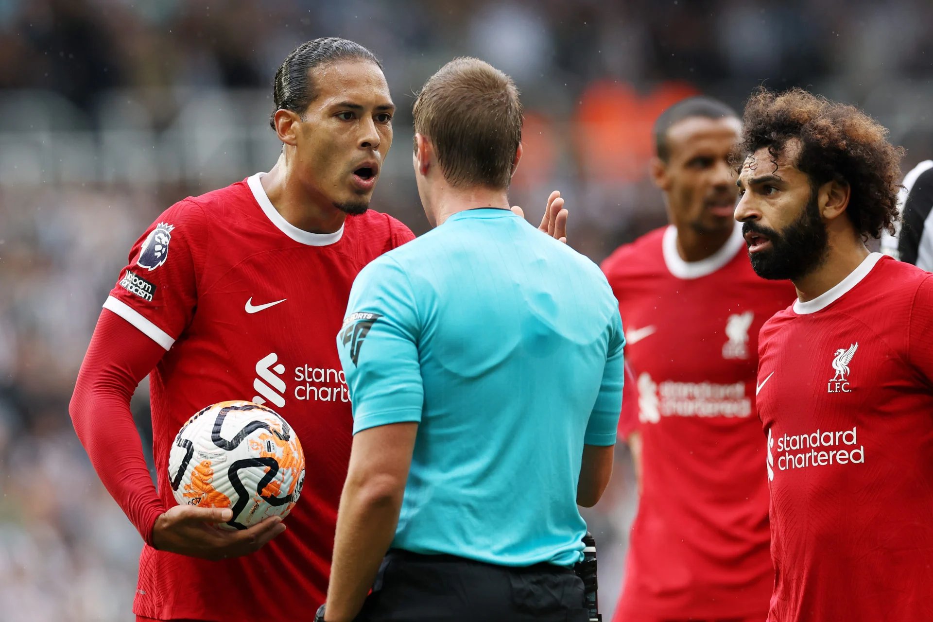 Virgil Van Dijk Set To Face Longer Suspension Following Newcastle Red Card Virgil Van Dijk Set To Face Longer Suspension Following Newcastle Red Card