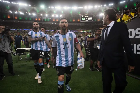 Messi Blasts Real Madrid Star For Calling Argentina ‘Cowards’ Over Walk-Off