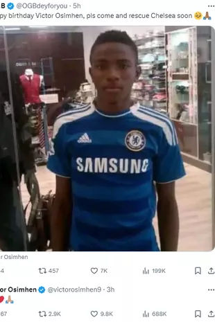 Victor Osimhen Confirms Chelsea Transfer Stance With Clear Response On Social Media Victor Osimhen Confirms Chelsea Transfer Stance With Clear Response On Social Media