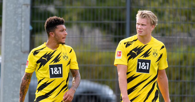 Haaland Hails ‘Proper Baller’ Sancho In Support To His Ex Teammate Haaland Hails ‘Proper Baller’ Sancho In Support To His Ex Teammate