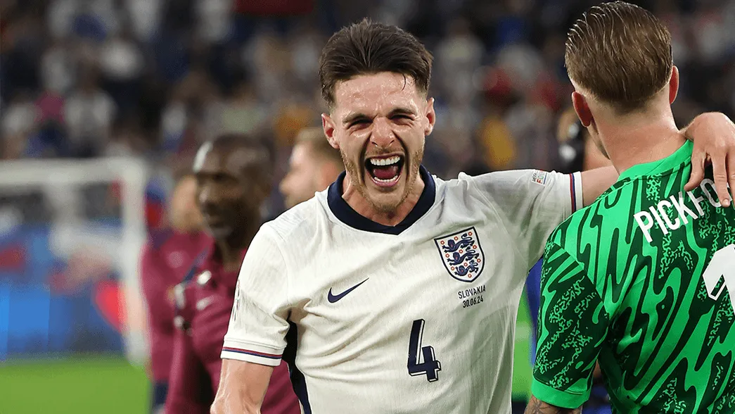 Rice And Saka Help England Edge Past Slovakia