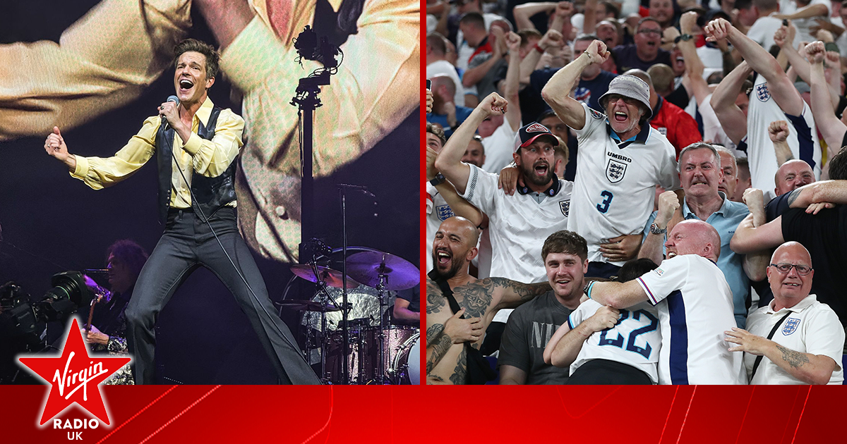 The Killers Help Fans Rejoice With An EPIC Singalong As England Reach The Euro 2024 Final The Killers Help Fans Rejoice With An EPIC Singalong As England Reach The Euro 2024 Final