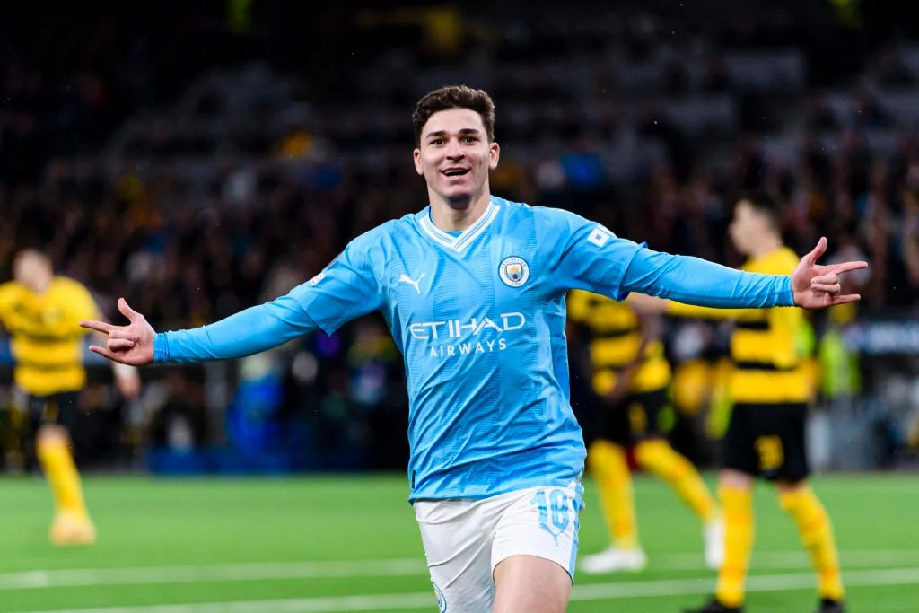 Man City Consider Move For Two Premier League Star Following Alvarez Sale Man City Consider Move For Two Premier League Star Following Alvarez Sale