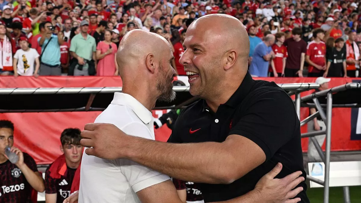 Slot Gives Insight Into Relationship With Ten Hag Ahead Of Man United Clash Slot Gives Insight Into Relationship With Ten Hag Ahead Of Man United Clash