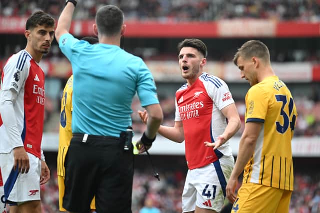Arsenal Fans Are furious After New Footage Of Declan Rice’s Red Card Incident Emerges Arsenal Fans Are furious After New Footage Of Declan Rice’s Red Card Incident Emerges