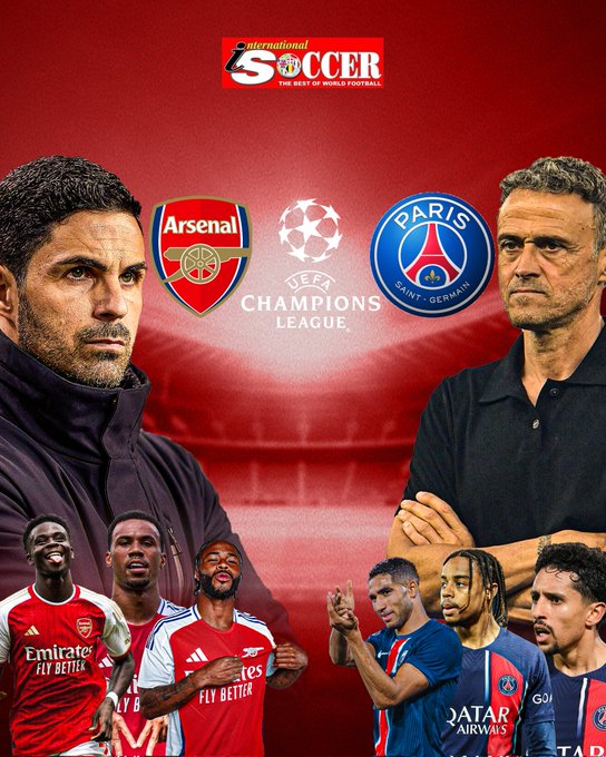 UCL Matchday Two: Arsenal vs PSG UCL Matchday Two: Arsenal vs PSG