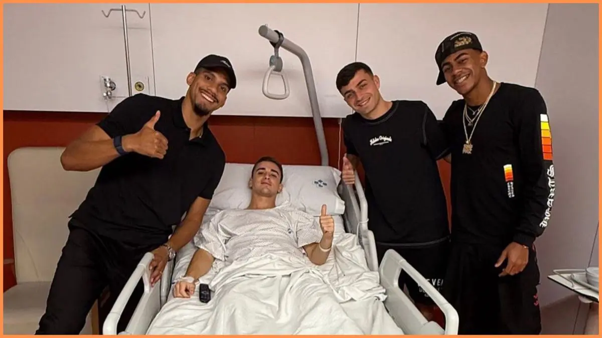 Barcelona Star Gavi Reassures Fans After Surgery With A Touching Statement Barcelona Star Gavi Reassures Fans After Surgery With A Touching Statement