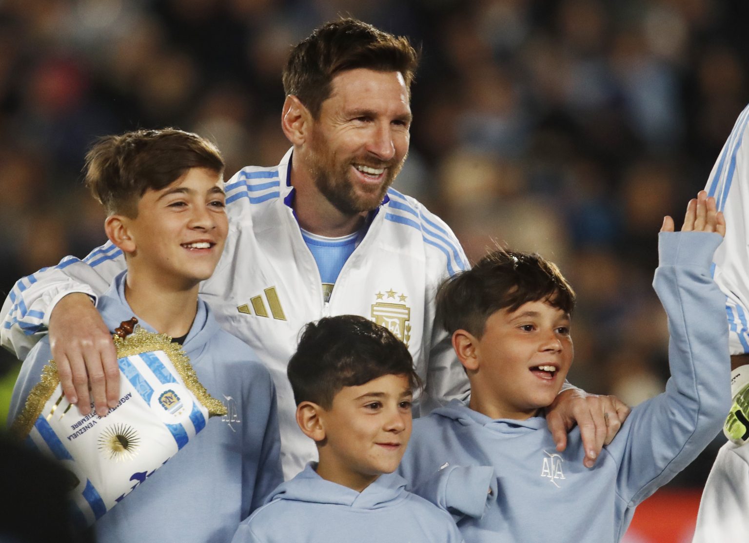 Messi Includes Barcelona In His Speech After Final Argentina Match On Home Soil Messi Includes Barcelona In His Speech After Final Argentina Match On Home Soil