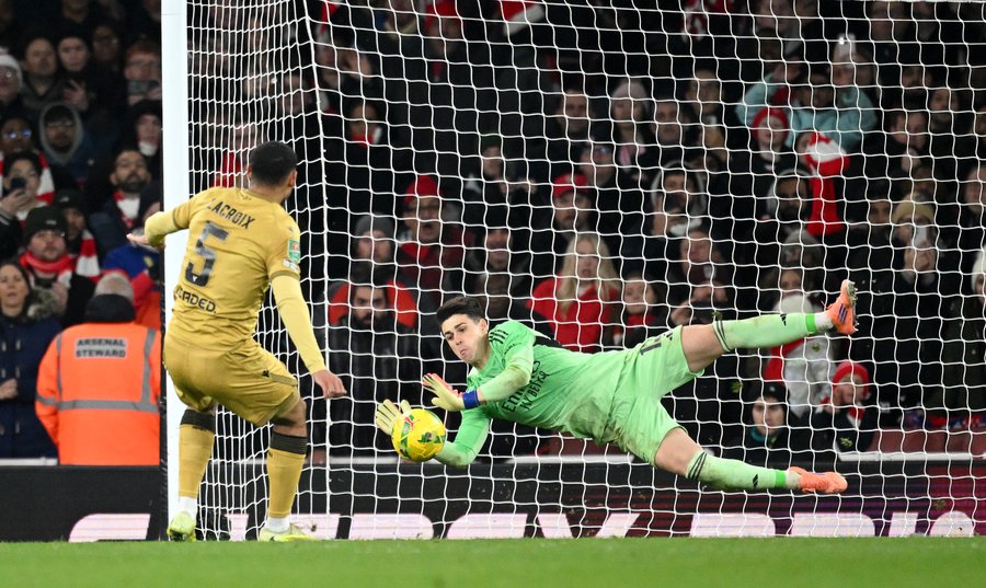 Kepa Reveals Secret Behind Arsenal Penalty Heroics Kepa Reveals Secret Behind Arsenal Penalty Heroics
